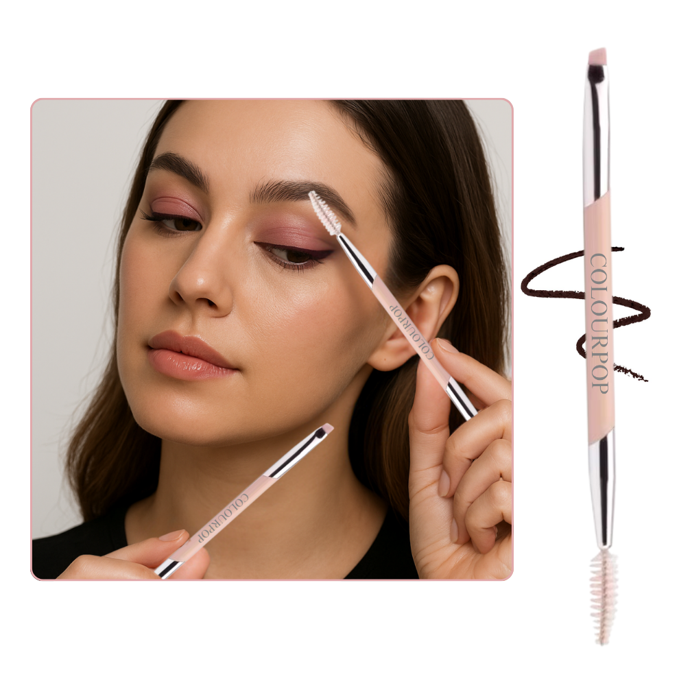 Cọ 2 Đầu Kẻ Sợi Chân Mày Và Chải Mày COLOURPOP Double-Ended Brush CA1